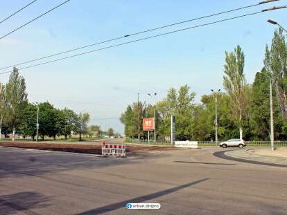 В Днепре показали, как проходит ремонт кольца на Запорожском шоссе: фото