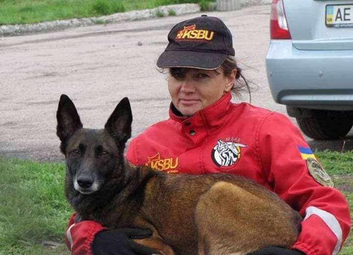 Собака-рятівник Спаркі очолила список українскьких рятувальників у міжнародному рейтингу