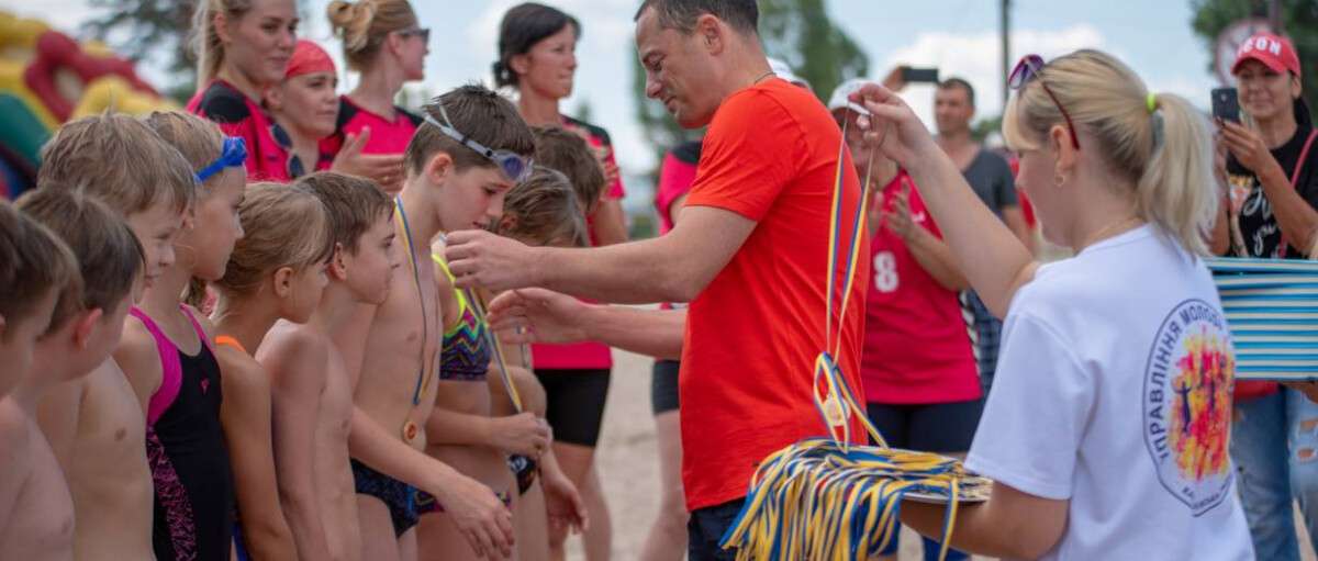 На пляже Каменского провели фестиваль водных видов спорта (ФОТО)