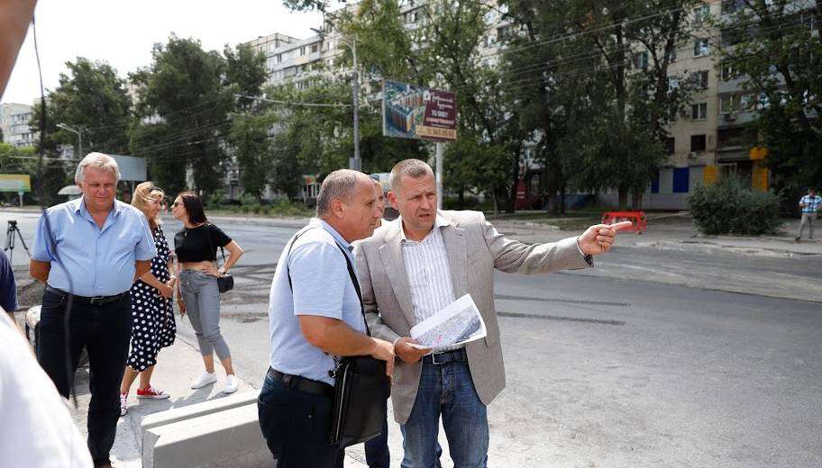 Борис Філатов: реконструкція проспекту Героїв – один із найбільших проєктів міської влади з ремонту дорожнього покриття (ФОТО)