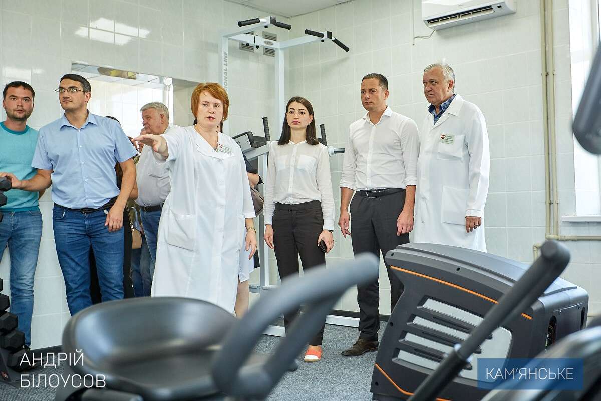 В Каменском открыли реабилитационный центр для ветеранов и участников ООС