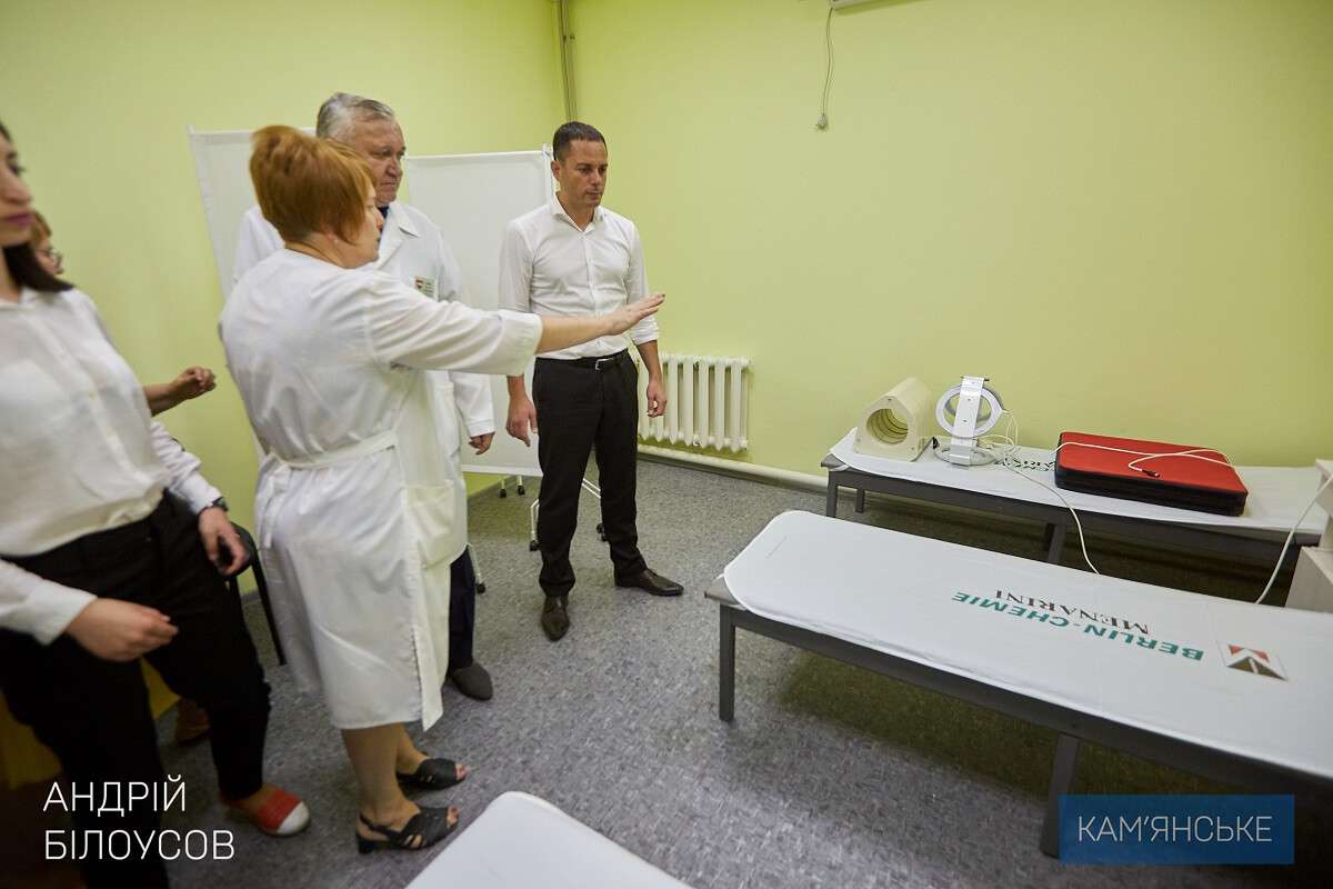 В Каменском открыли реабилитационный центр для ветеранов и участников ООС