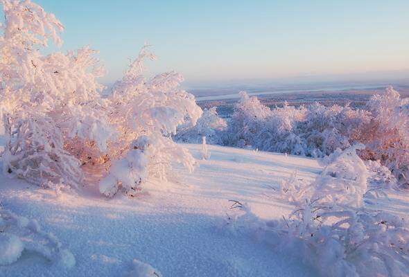 В Украину идут 12-градусные морозы и снег