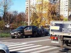 Авария в Днепре: не забудьте пересмотреть маршрут