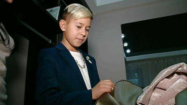12-летний днепрянин  создал собственную коллекцию одежды и покорил Милан
