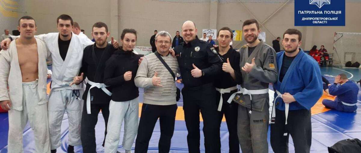 Дніпровські патрульні стали одними з кращих в ІІІ чемпіонаті з джиу-джитсу