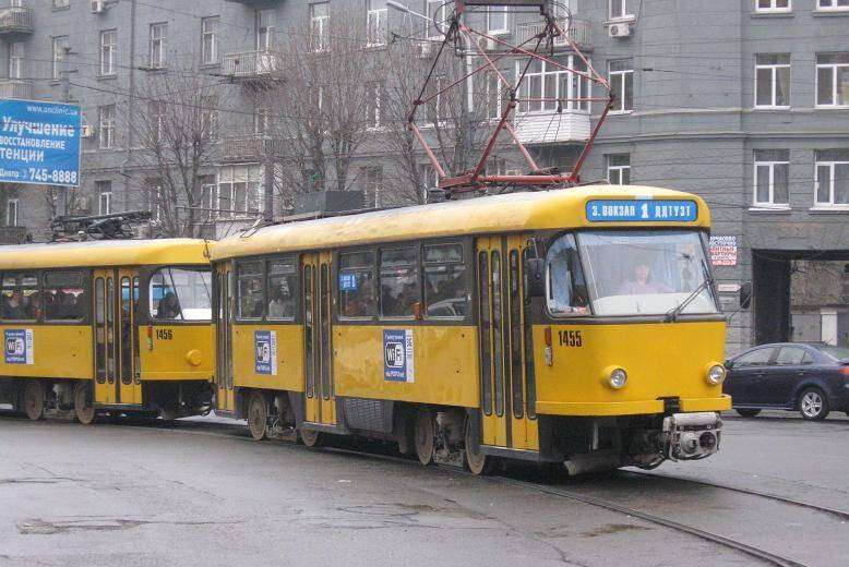 Сегодня в Днепре трамваи поменяют маршрут