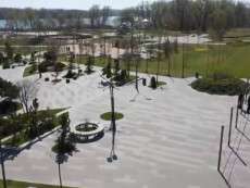 Как выглядят парки Днепра после закрытия (ВИДЕО)