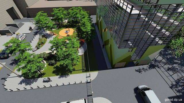В центре Днепра планируют открыть многоэтажный паркинг (ФОТО)