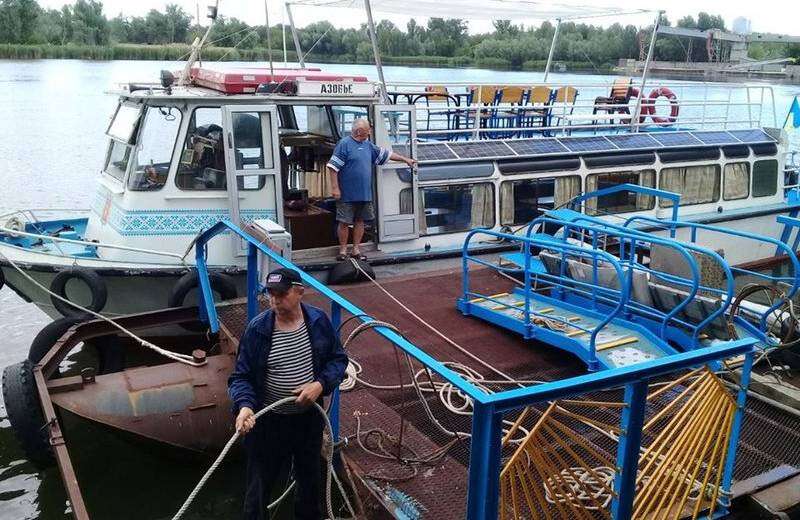 В Днепропетровскую область из Запорожья теперь можно доплыть на катере