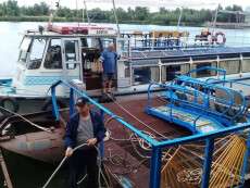 В Днепропетровскую область из Запорожья теперь можно доплыть на катере