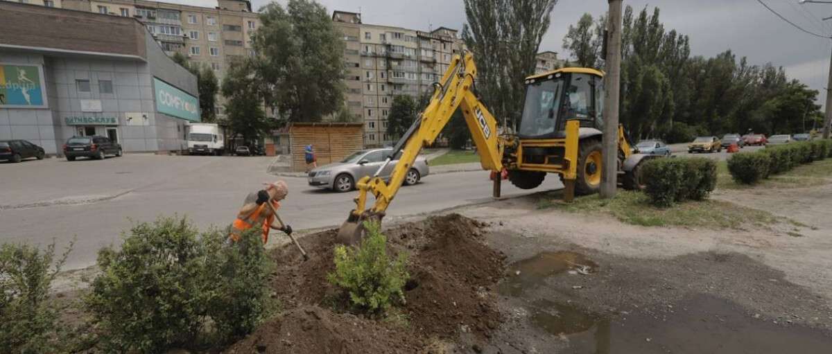 У Дніпрі розпочали капітальний ремонт вулиці Юрія Кондратюка