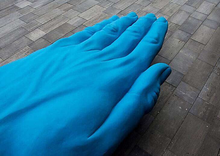 Синяя рука покидает Днепр