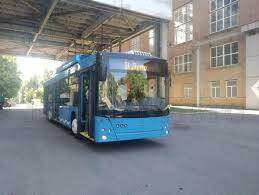 В Днепре три новых троллейбуса, собранные на Южмаше, выйдут на маршруты города