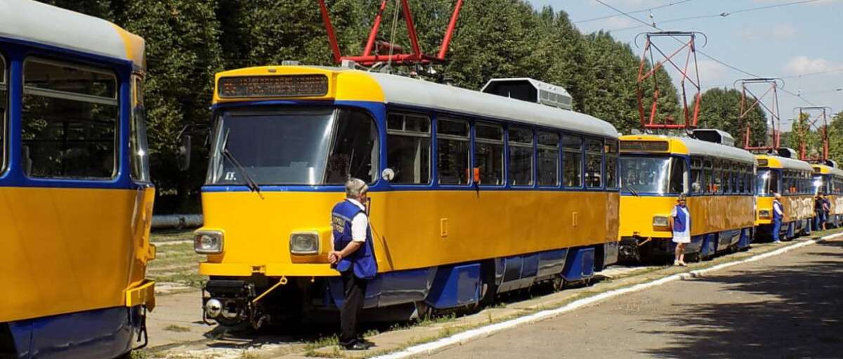 Городские власти Днепра приобрели 20 немецких трамваев