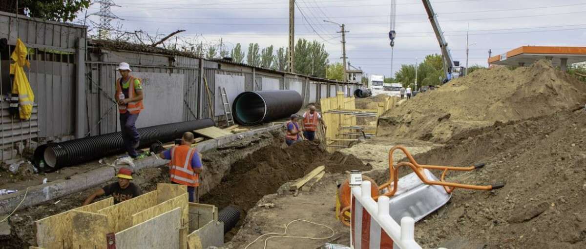Для реконструкції дощової каналізації на ж/м Лівобережний-2 обрали пластикові труби польського виробництва