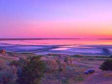 Розовое озеро онлайн: в одном из популярнейших мест Херсонщины установили веб-камеру