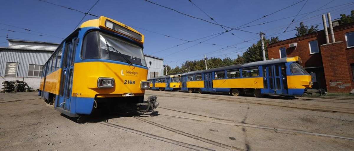 У Дніпрі замінюють застарілі трамваї на німецькі