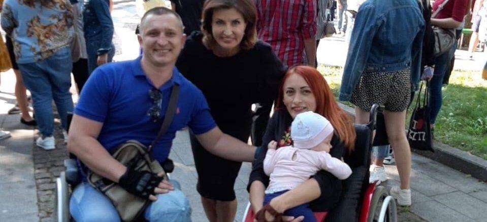 Марина Порошенко передала засоби захисту від коронавірусу Університету «Україна», де навчаються близько тисячі студентів з інвалідністю