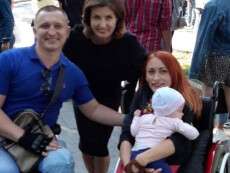 Марина Порошенко передала засоби захисту від коронавірусу Університету «Україна», де навчаються близько тисячі студентів з інвалідністю