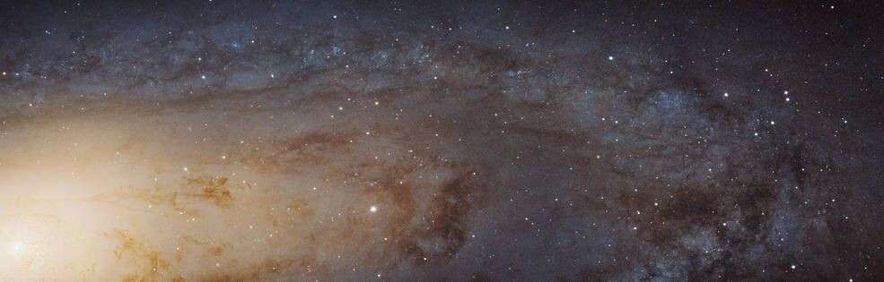 галактика Андромеди панорамна