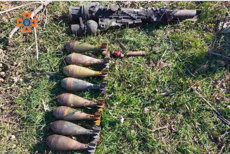 У Дніпропетровській області піротехніки знищили понад 40 сучасних боєприпасів