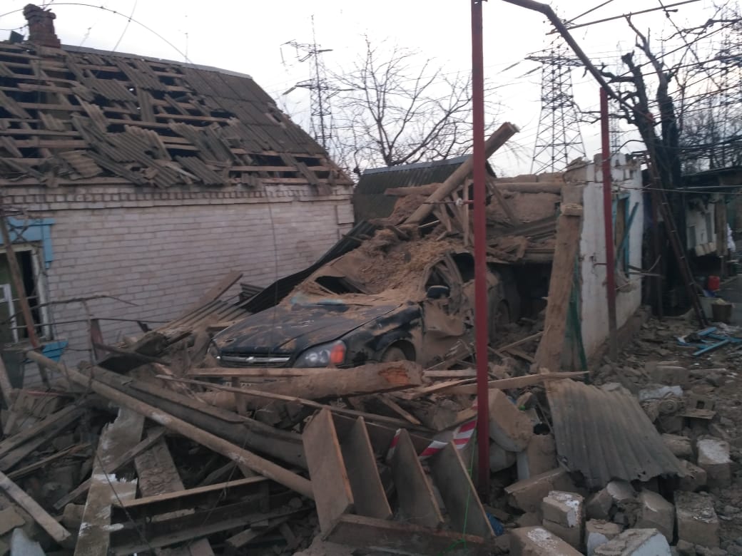 Поліція працює на місцях ворожих обстрілів у Нікопольському районі