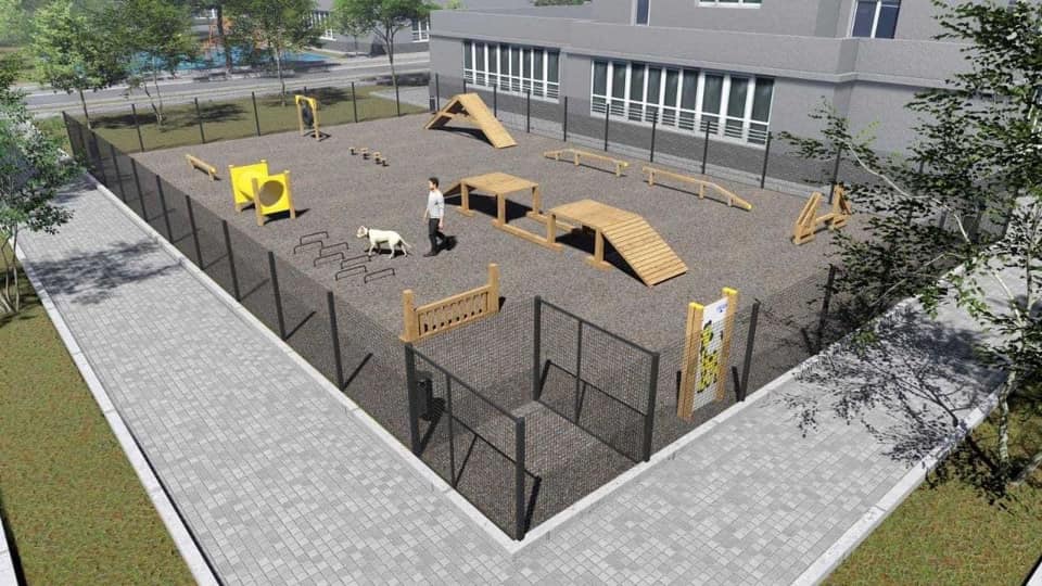 В Днепре на 12 квартале летом появится площадка для выгула собак