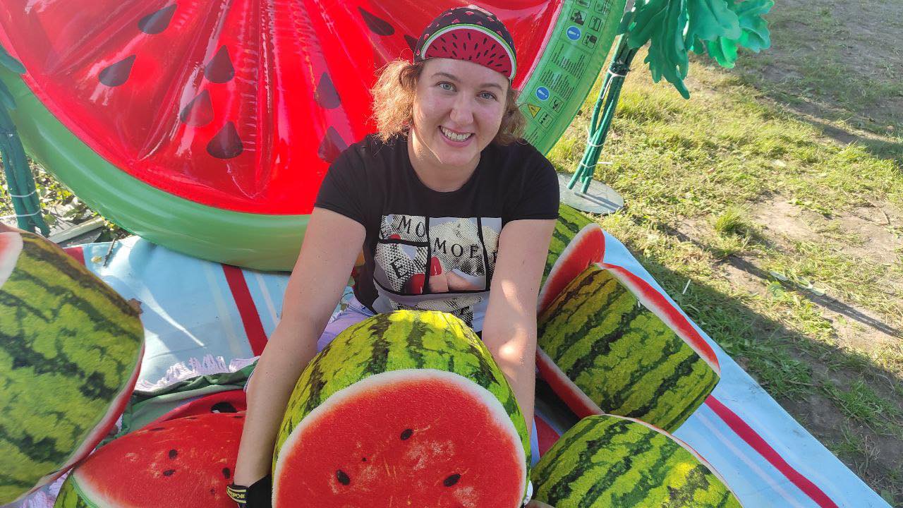 На «Кавун-Fest» в парк Сагайдак в Днепре пришли семьями (ФОТО)