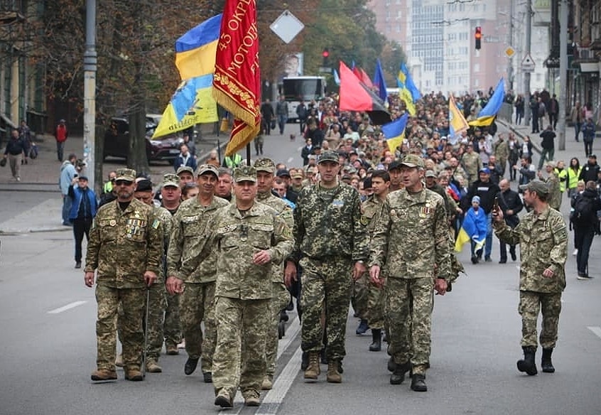 В Днепре состоится марш защитников и защитниц Украины