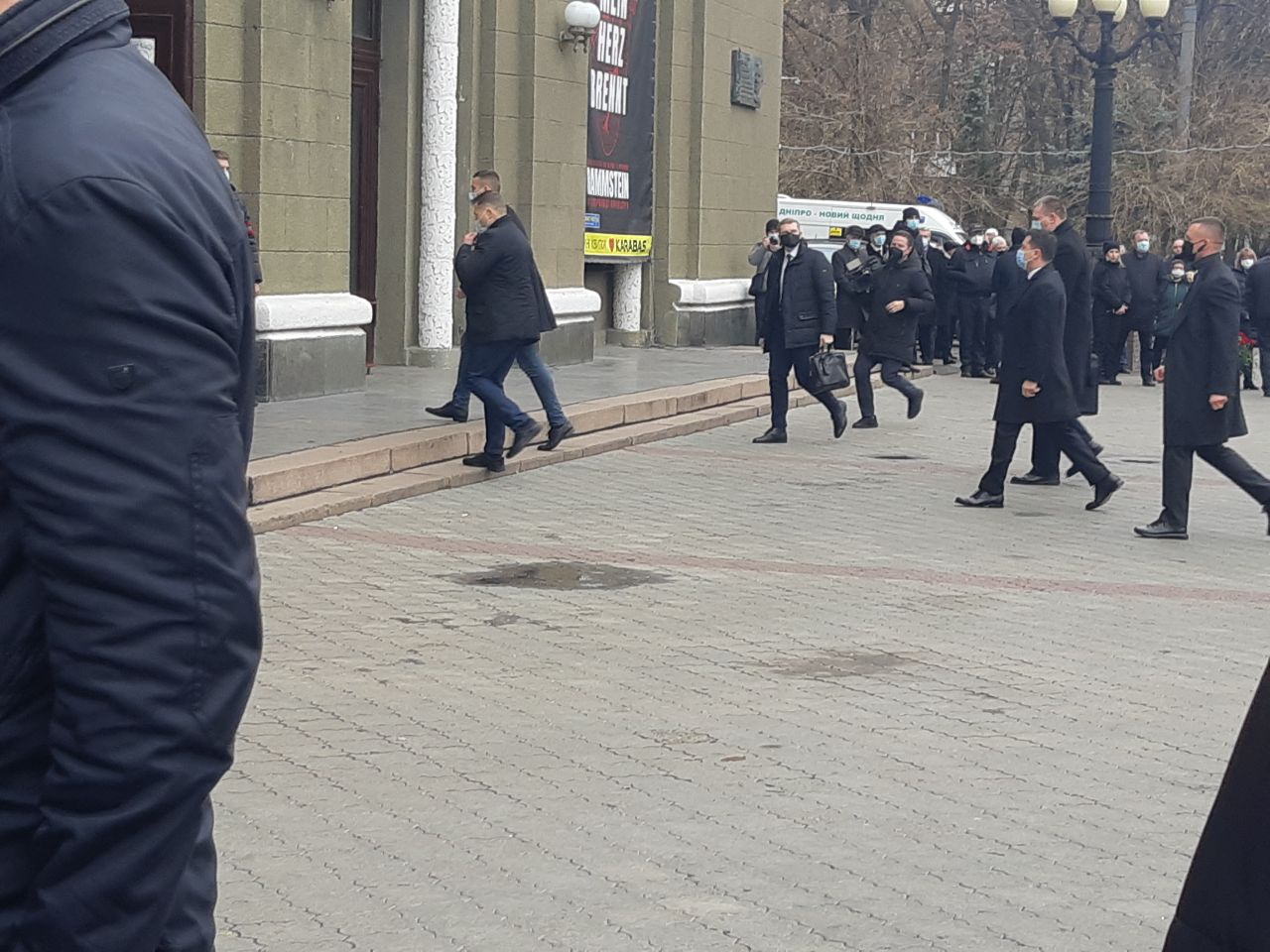 В Днепре простились с Александром Дегтяревым: панихиду посетил Владимир Зеленский (ФОТО, ВИДЕО)