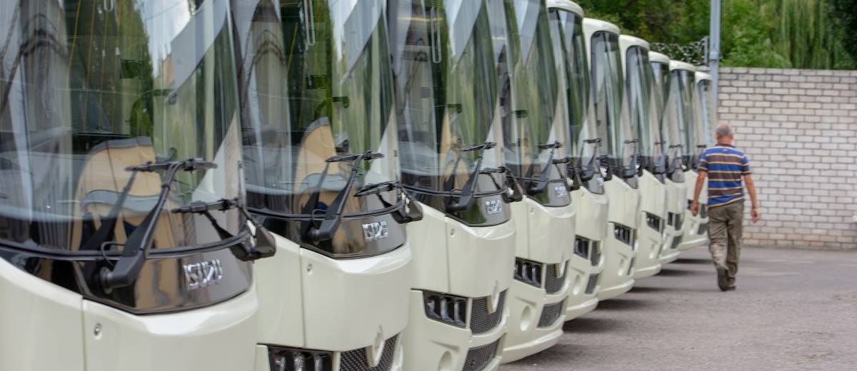 Новые «Атаманы» выйдут на маршруты Каменского уже этой осенью (ФОТО)