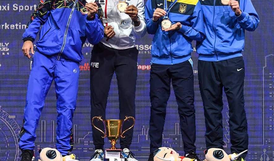 Днепровец Богдан Никишин завоевал бронзовую медаль на чемпионате мира по фехтованию на шпагах