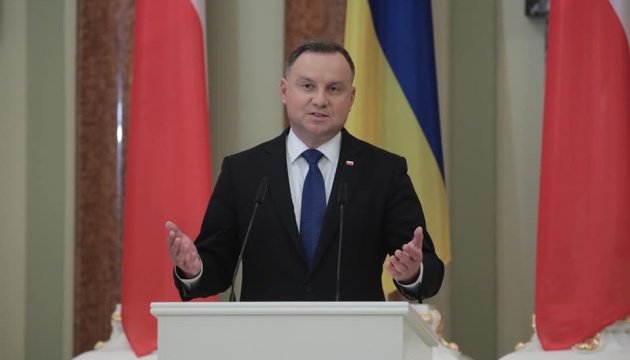 Я зроблю все, щоб Україна стала членом ЄС, – президент Польщі виступив у ВР