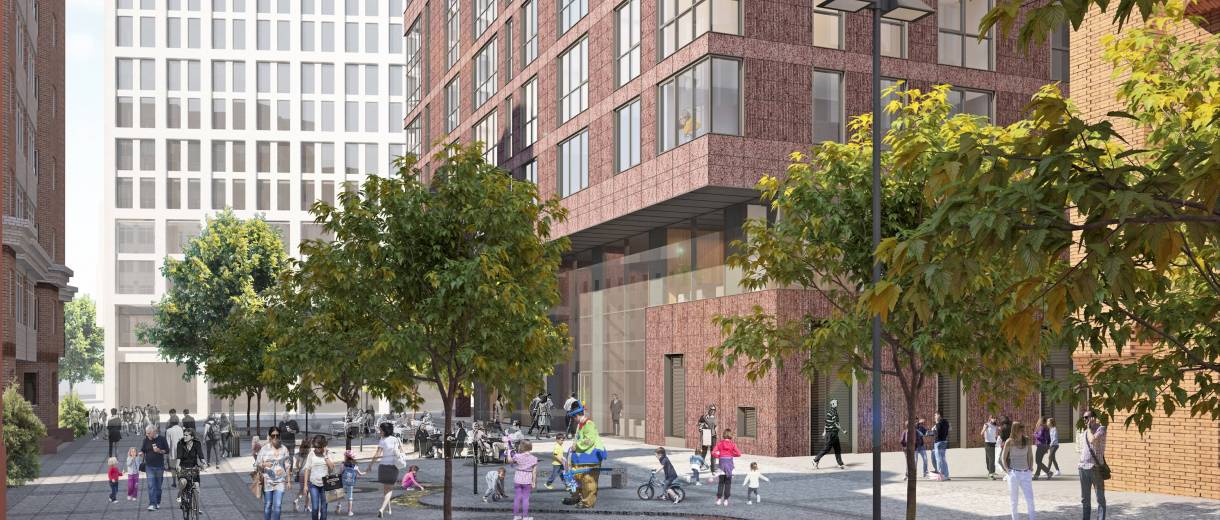 В Днепре реконструируют еще одну центральную улицу (ФОТО)