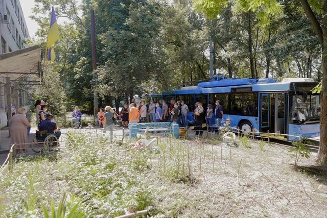 У Дніпрі відбувся перший тренінг з перевезення маломобільних пасажирів у громадському транспорті