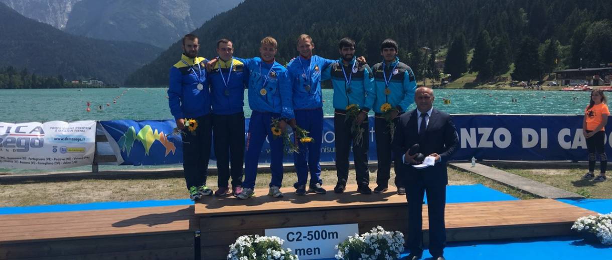 Днепряне заняли призовые места на чемпионате Европы по гребле на байдарках и каноэ