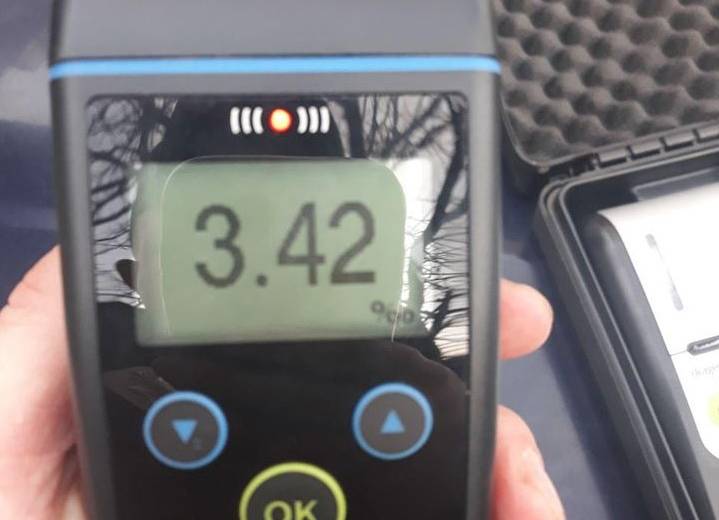 У Дніпрі п’яний чоловік керував авто та й заснув