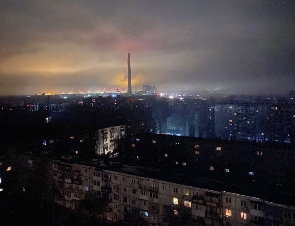 Серьезная авария на Запорожской ТЭС: весь город остался без света