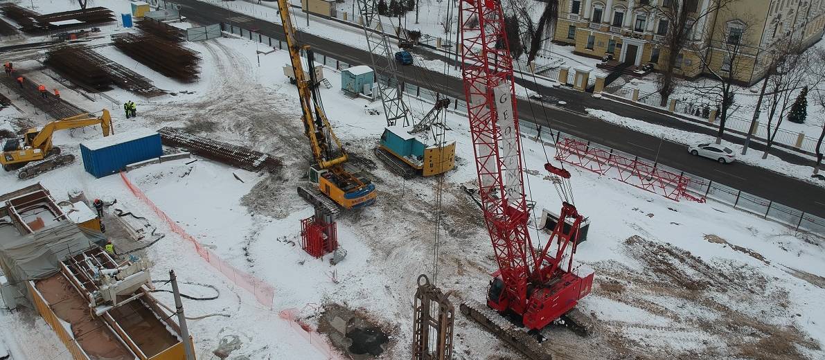 За строительством метрополитена в Днепре теперь можно следить онлайн: фото