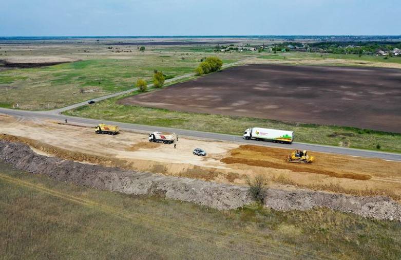 Трасса Решетиловка – Днепр: как идут работы (ВИДЕО)