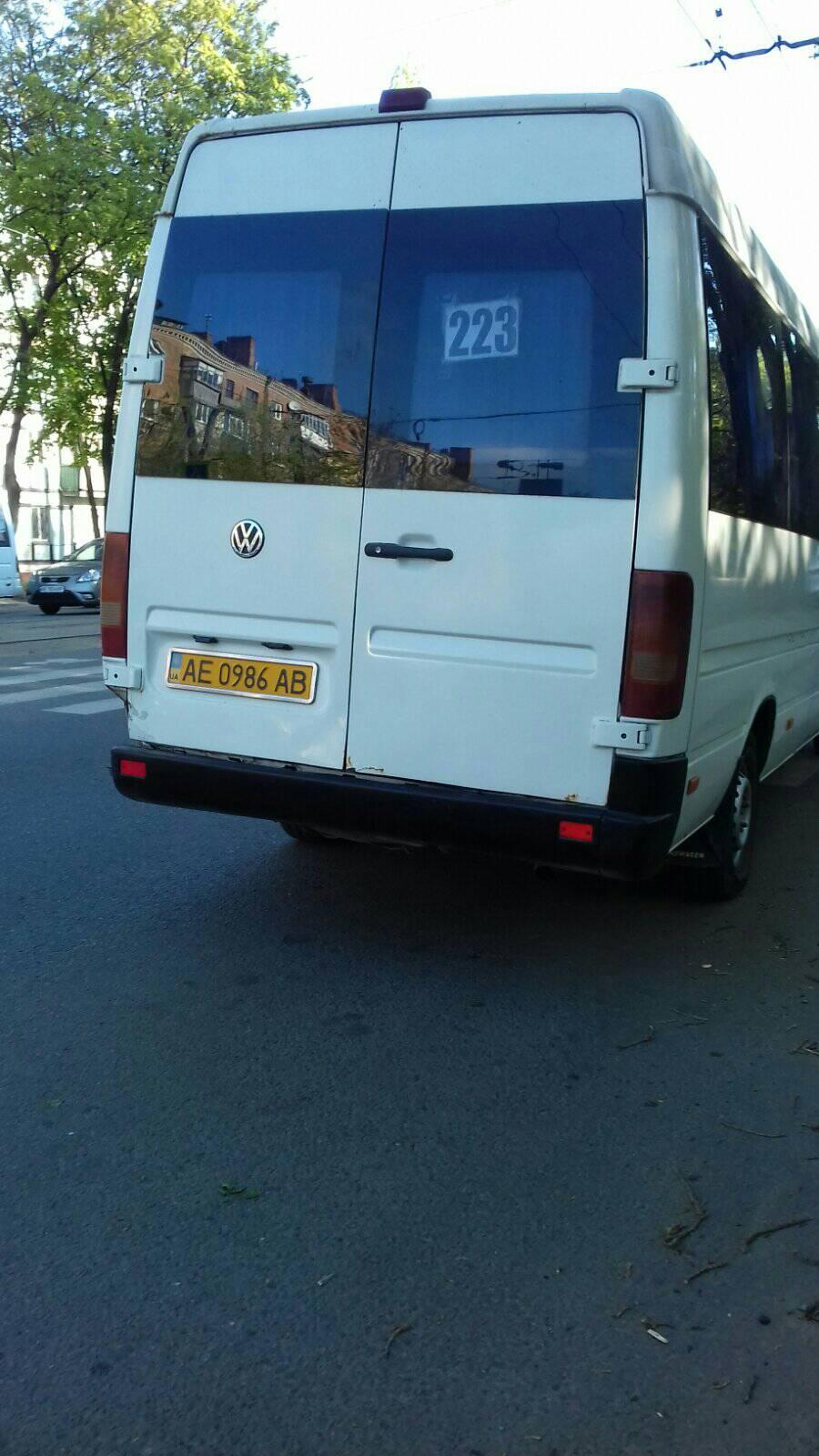 В Днепре хам-водитель отказал ребенку в льготном проезде