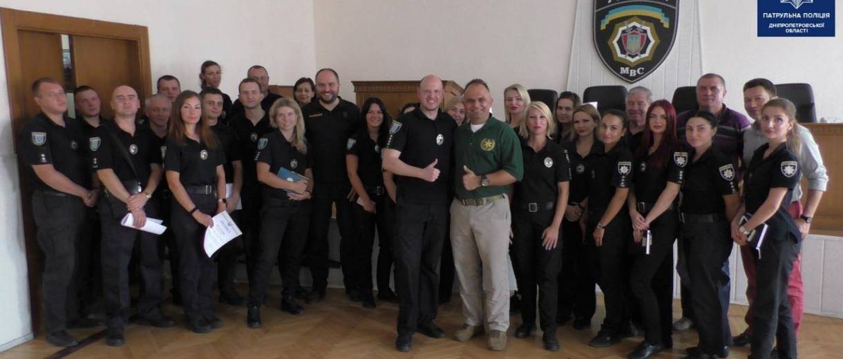 До Дніпра завітав капеланський патруль з США (ФОТО)