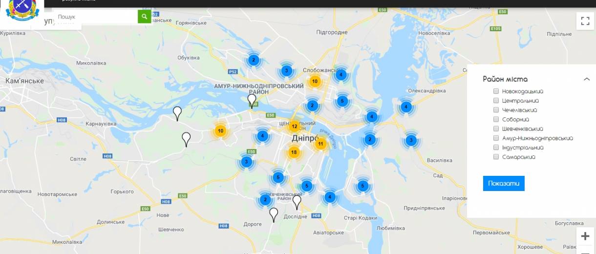 Власти Днепра создали карту, на которой отметят плановый ремонт улиц: подробности
