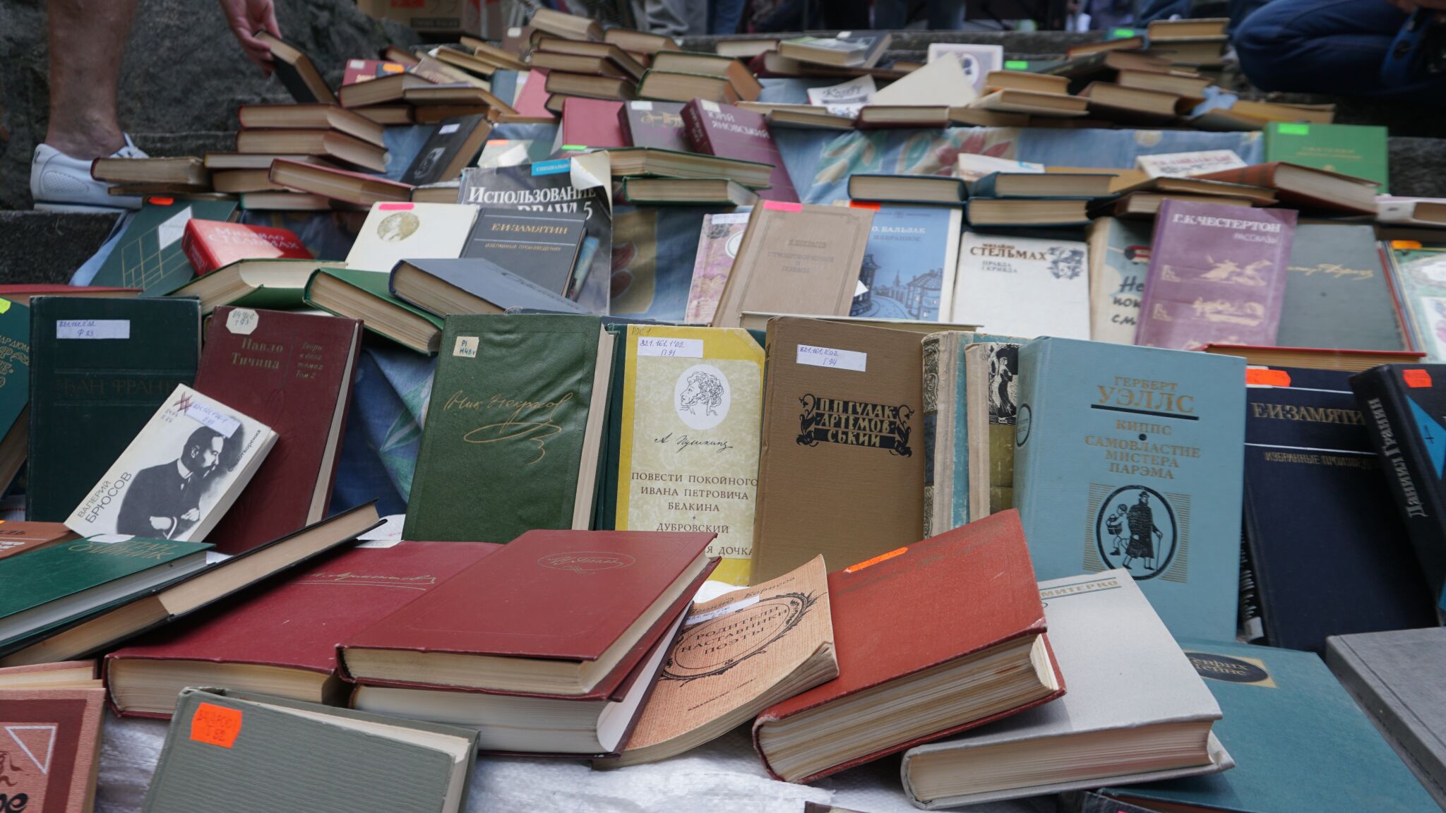 Детская книжная ярмарка «Children book sales 2021» в Днепре: стоимость одной книги – 5 грн, почитать можно прямо в парке