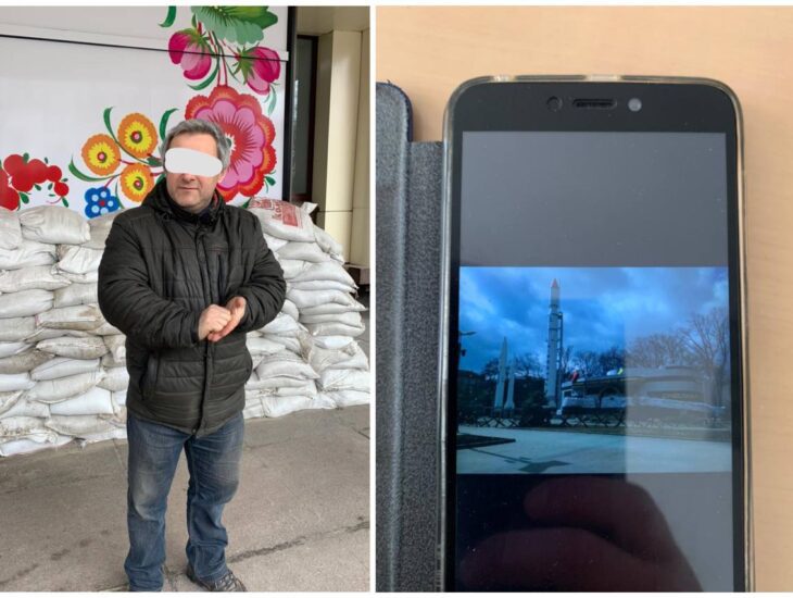 В Днепре поймали российского наемника, фотографировавшего важные объекты