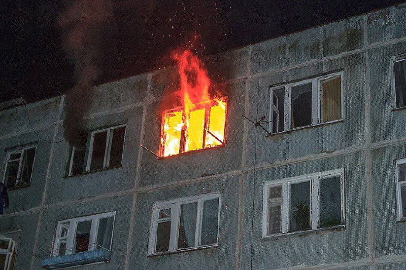 У Кривому Розі під час пожежі чоловік згорів заживо