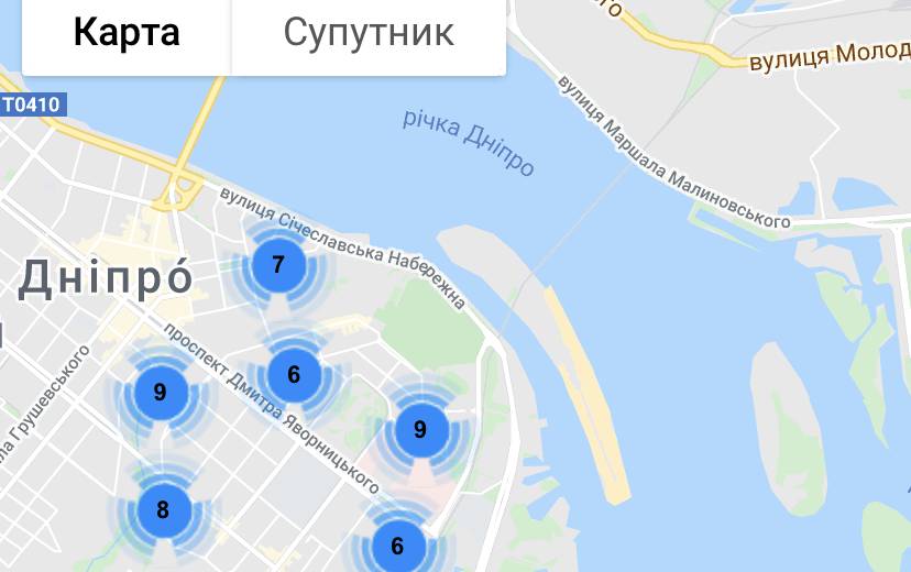 У Дніпрі запрацювала відкрита мапа ОСББ