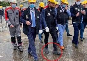 “Слуга народа” гулял по Днепру в кроссовках за 4446 евро (ФОТО)