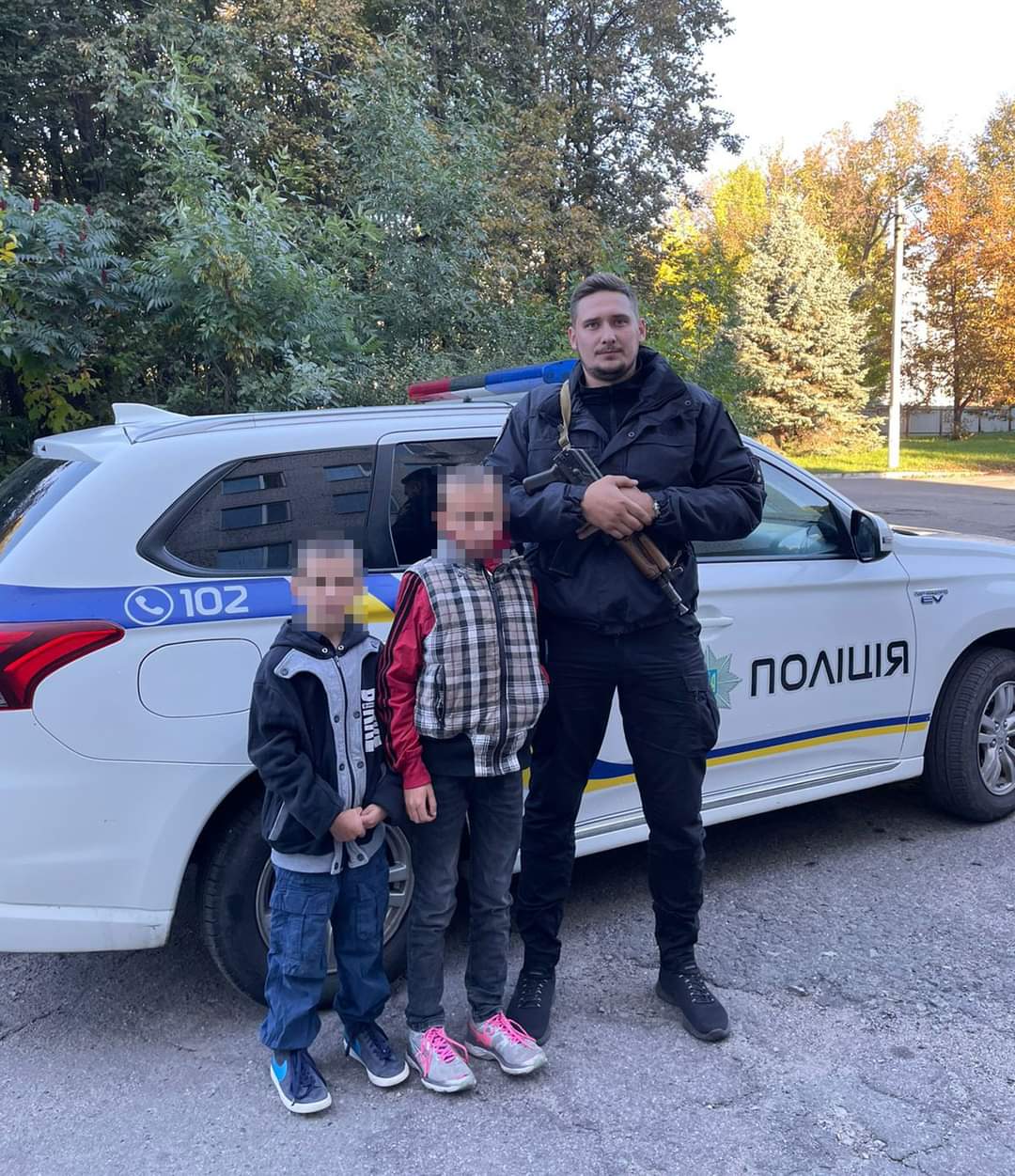 На Дніпропетровщині поліція повернула додому дітлахів